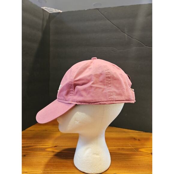 Carhartt Hat Cap Logo Pink One Size Adjustable Stretch Strapback Casual - Picture 2 of 5